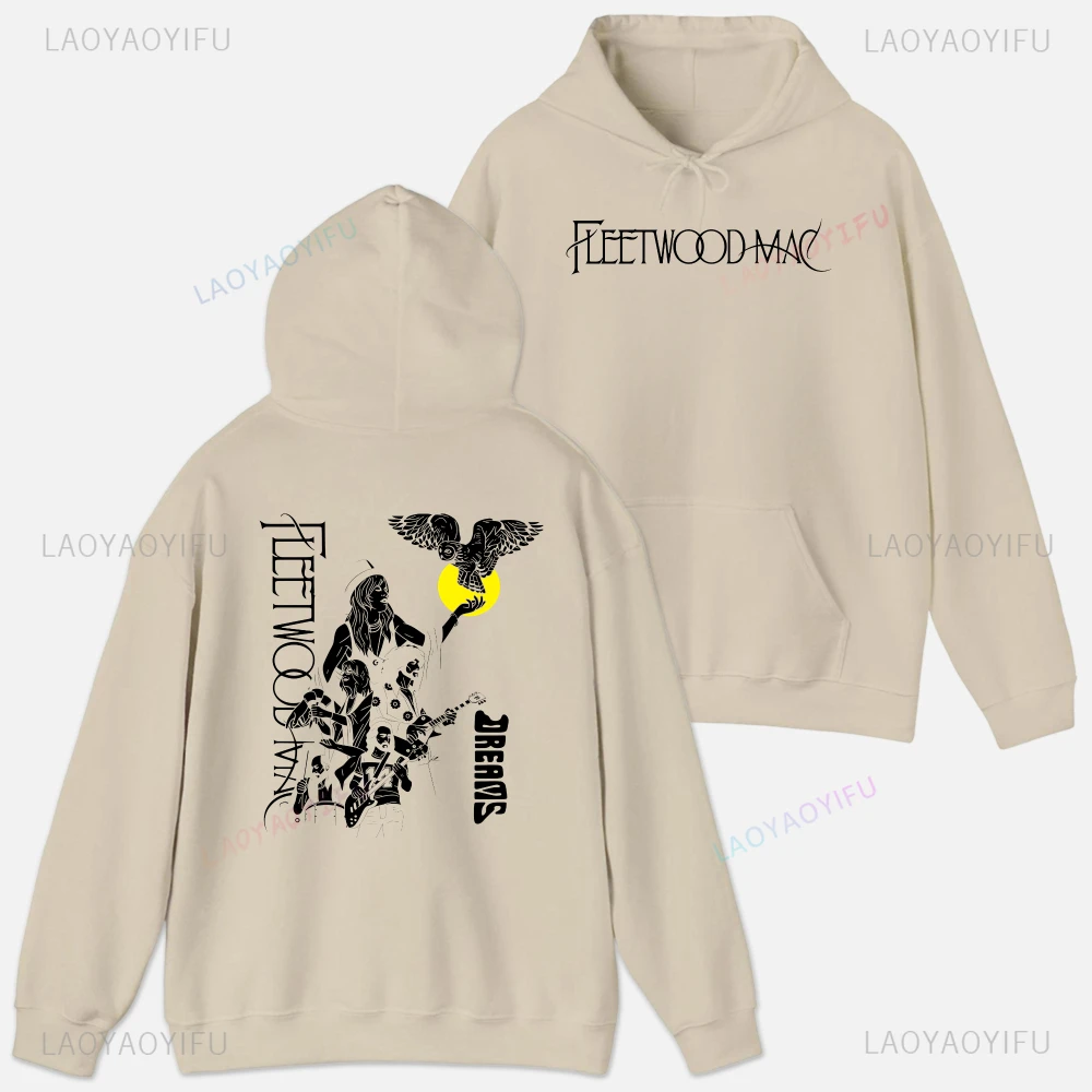 Fleetwood-Sudadera con capucha M-Mac para mujer, Tops gráficos, sudadera de manga larga de calidad para otoño, ropa personalizada, ropa de calle divertida Unisex