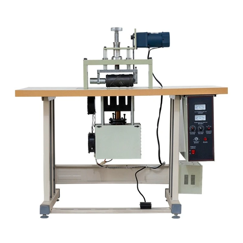Model 300 Ultrasonic Lace Embossing Cutting Machine Collar Slicing Equipment is suitable for embossing petals