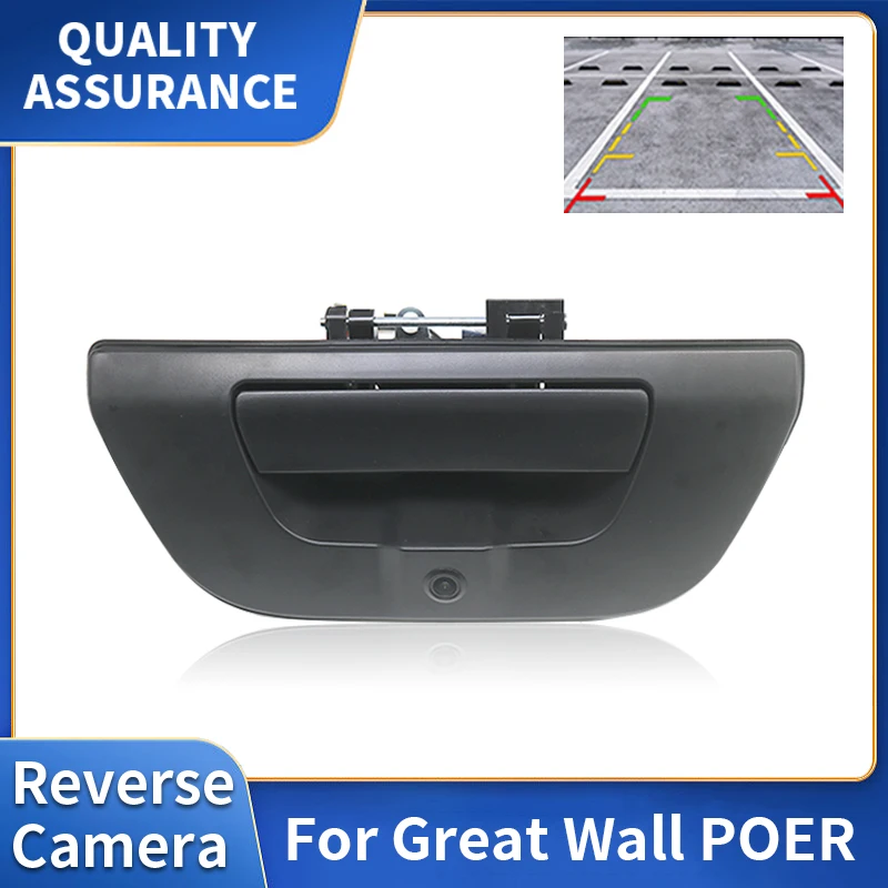 

CVBS NTSC Pickup Tailgate Handle Reverse Camera For Great Wall POER Waterproof Night Vision Backup Camera
