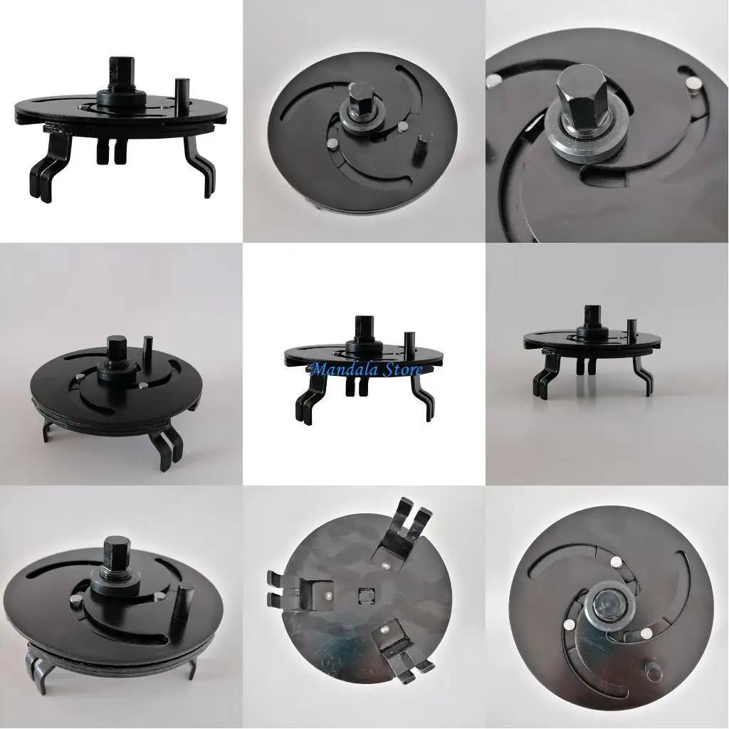 

U2JC 3 Adjustable for Tank Lid Wrench Portable Remove Oil Cover Cap Spanner Sender Collars Removal Tool 100-17