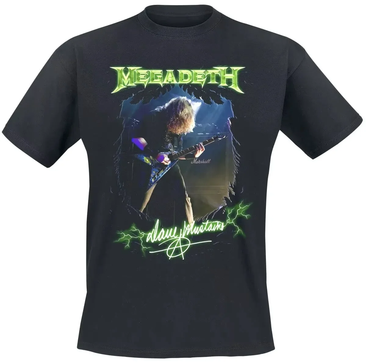 Rust in Peace Radiation Megadeth Thrash Metal Band Graphic T-Shirt Cotton Men Women Streetwear Tee