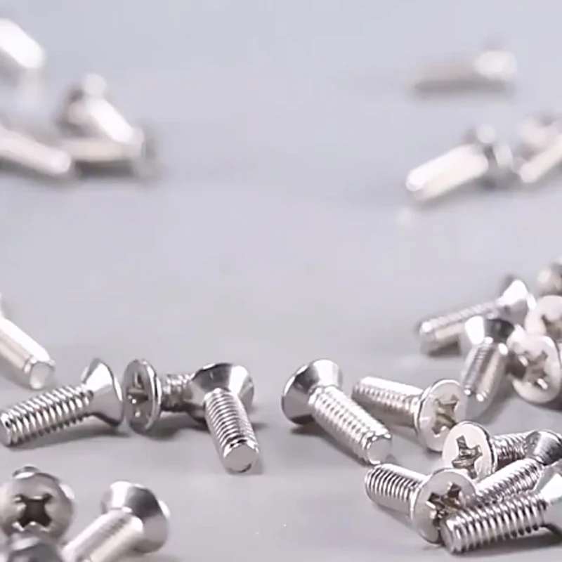 304 Stainless Steel Extended Machine Thread Countersunk Bolt M6 Cross Flat Countersunk Head Screw Bolt Length 8/10/12/14-200mm