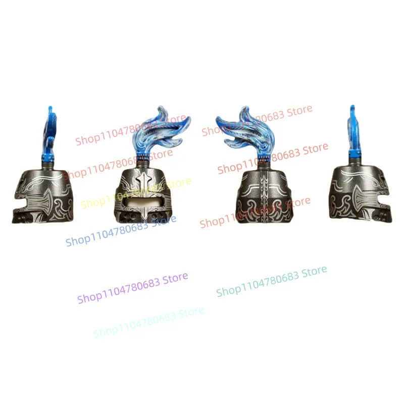 MOC building blocks mini action figures armor weapons shields assembly model cartoon accessories toys gift collection