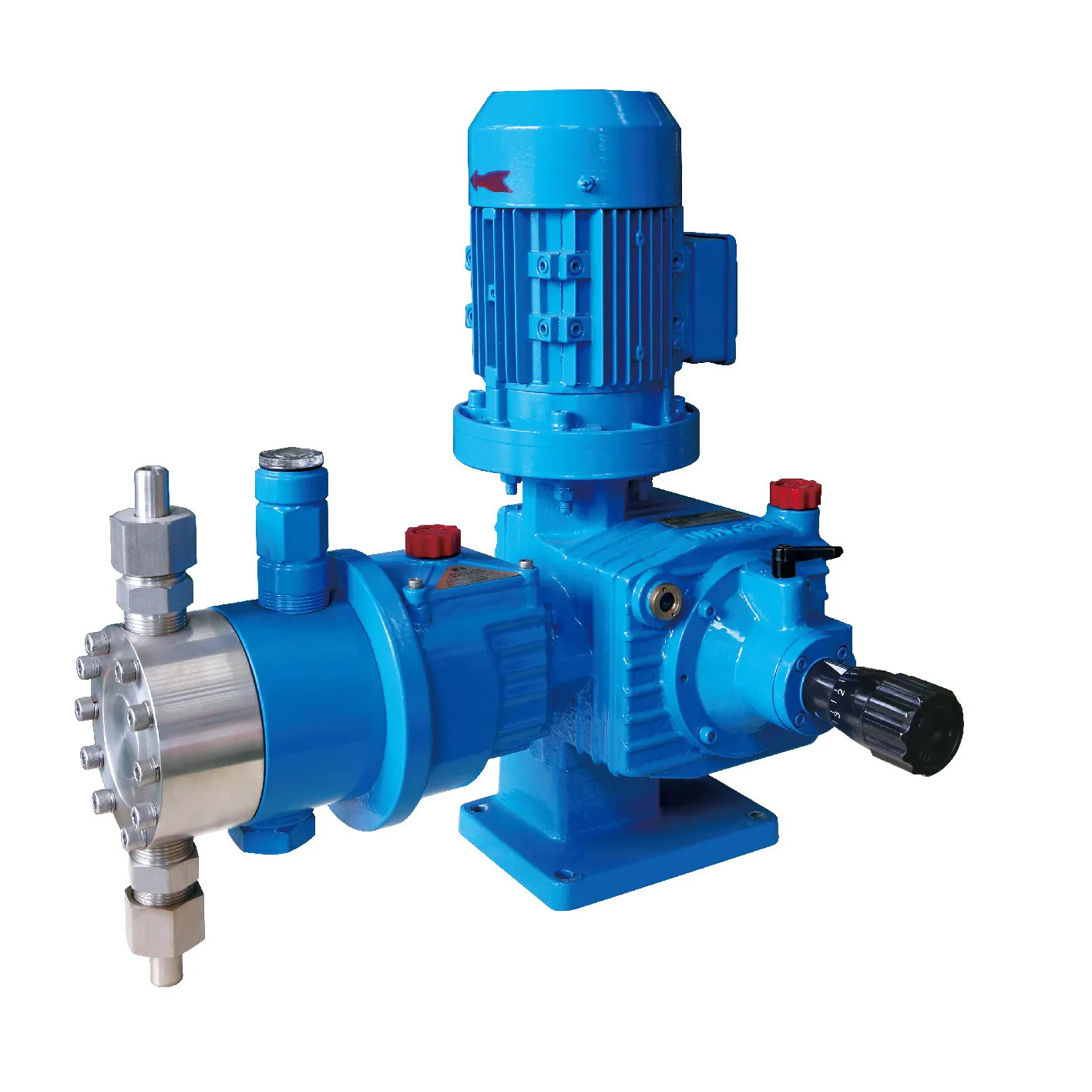 Pump socket Electric Metering Pump, Stainless Steel Mechanical Diaphragm Dosing Pump for Chemical Liquid, Industrial