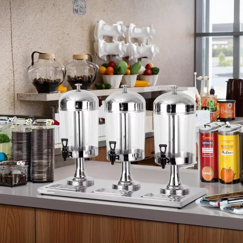 Widely Used Stainless Steel Drink Dispenser With Tap Juice Beer Beverage Dispenser Able to Cool or Warm
