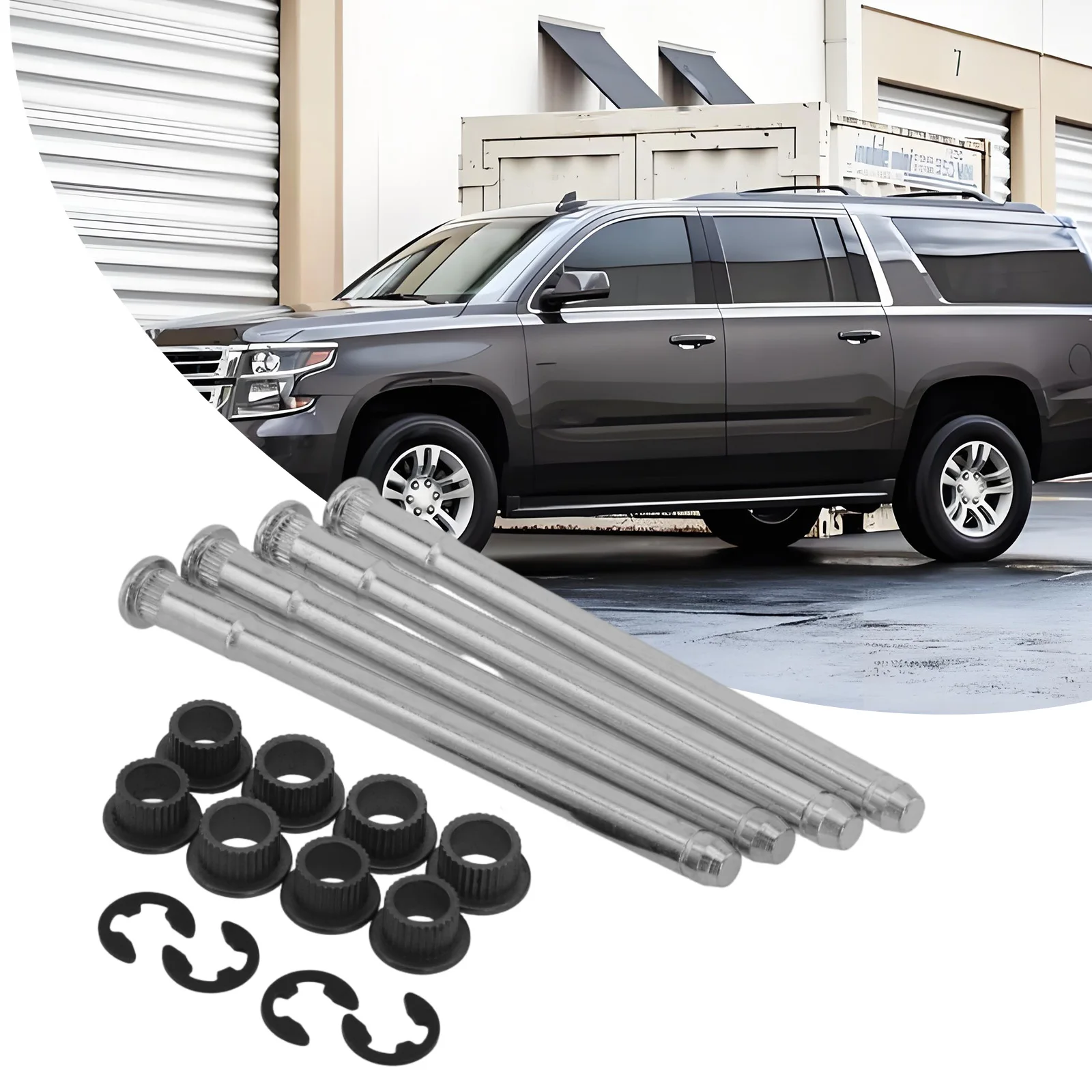 Vehicle Door Repair Grey Black Door Hinge Kit High Universality Fitment Long-lasting Durability Precision Engineering Design