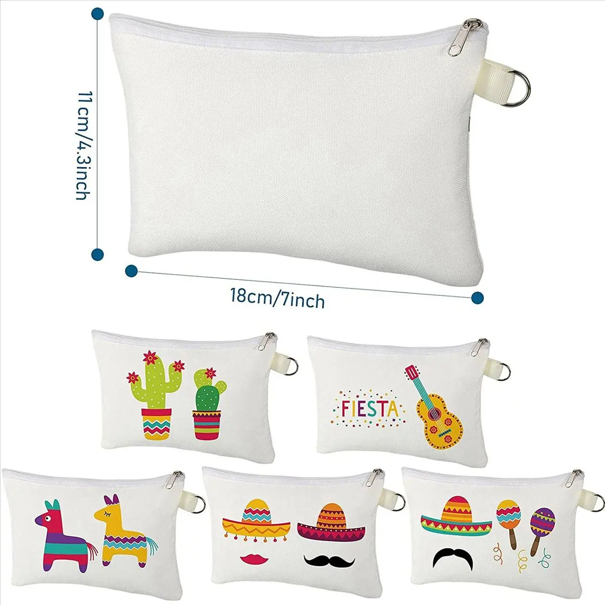 [a75t]-5x-bolsas-de-cosmeticos-bolsas-en-blanco-para-diy-bolsas-de-maquillaje-neceser-bolsa-de-lona-con-cremallera-para-transferencia-por-calor-estuche-para-lapices-para-la-escuela-y-viajes
