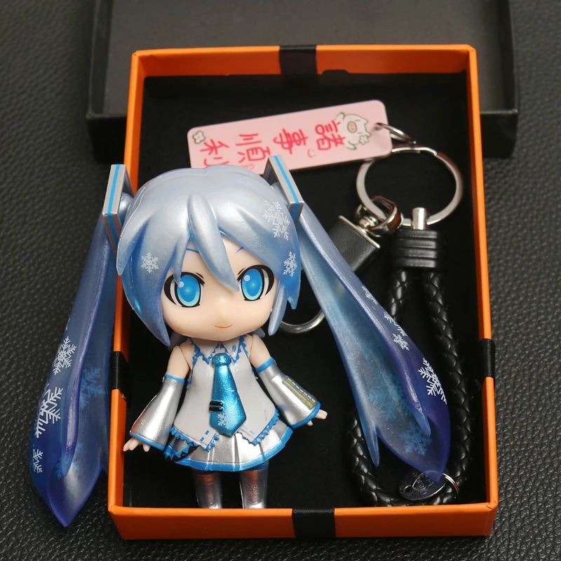 Portachiavi creativo Hatsune Miku: simpatico ciondolo per zaino e accessorio per materiale scolastico (regalo ufficiale)