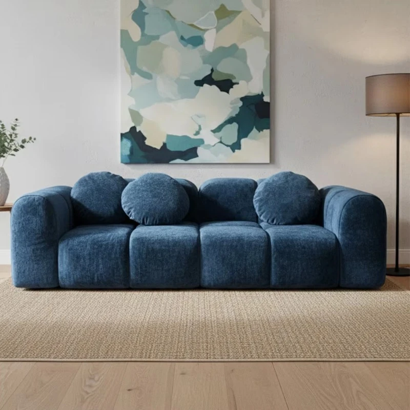 Modern Velvet Sofa Combination Set Living Room Furniture Modular Sofa