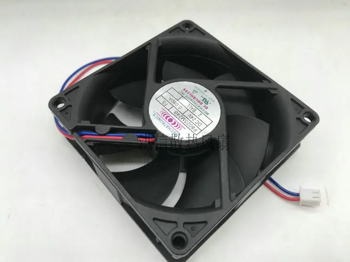 Freight free original MECHATRONICS F8025M24B FS DC24V 0.080A inverter fan cooling fan