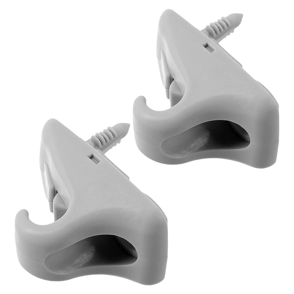 

2 pcs Sun Visor Clips Durable Car Accessories Multifunctional Holder Stylish Design Easy Installation Visor Support Clamp