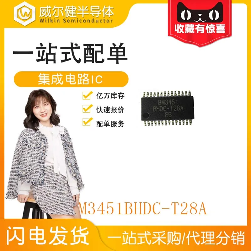 BM3451BHDC-T28A TSSOP28  IC BM3451    10PCS