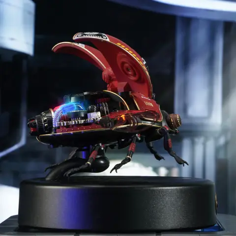 Robotime Rokr Scout Beetle MI02 ABS Metall Punk Style 3D Pussel Present till Pojkar Vuxna Enkel Montering Mekanisk Design Gör-det-själv Leksaker 6 best sales metallmodellbyggsats - №1