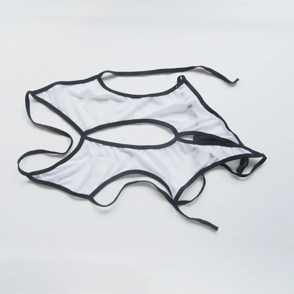 بدلة جسم نسائية بدون فتحة شبكية ، ملابس داخلية برقبة رقبة ، بيكيني ، ملابس قصيرة جيدة التهوية ، سراويل داخلية مرنة ، ملابس داخلية مثيرة