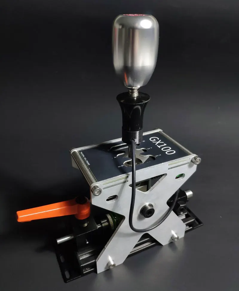 For FANATEC Thrustmaster Logitech Simulated Racing Car Dual-mode Shift Fork Gear H Gear Sequential Shifter Two In One