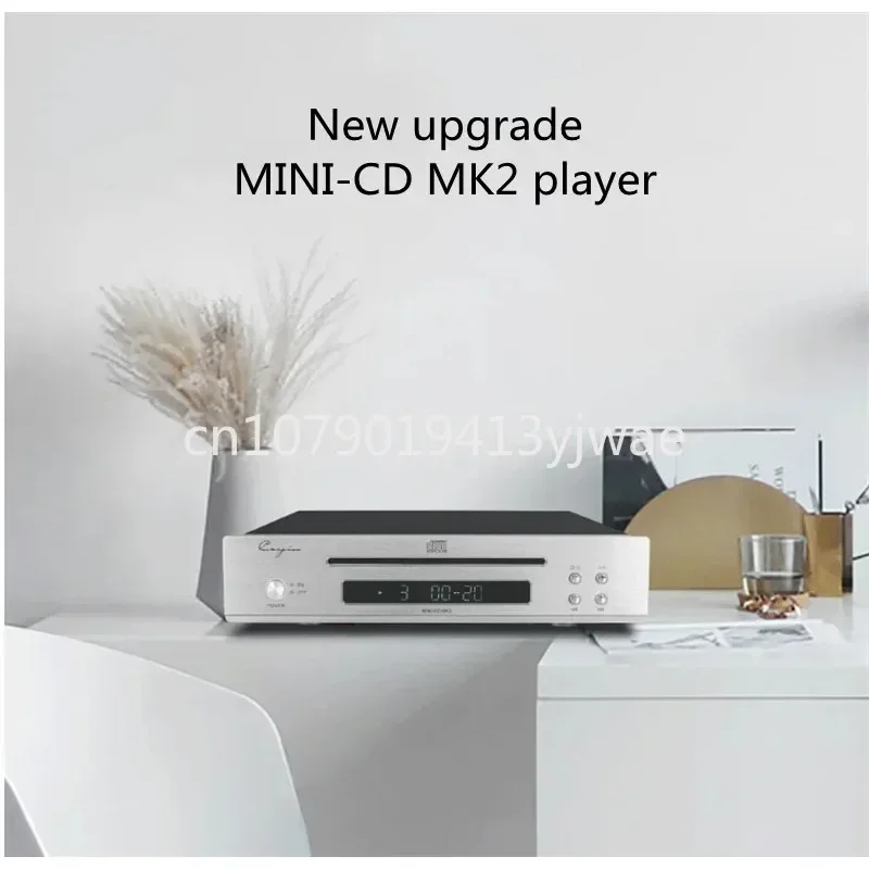 ESS9018MK2 Cayin MINI-CD MK2 Mini Audiophile HiFi Hiend CD Player  SRC 352.8KHz DAC RCA Coaxial I2S Digital Output CD Turntable