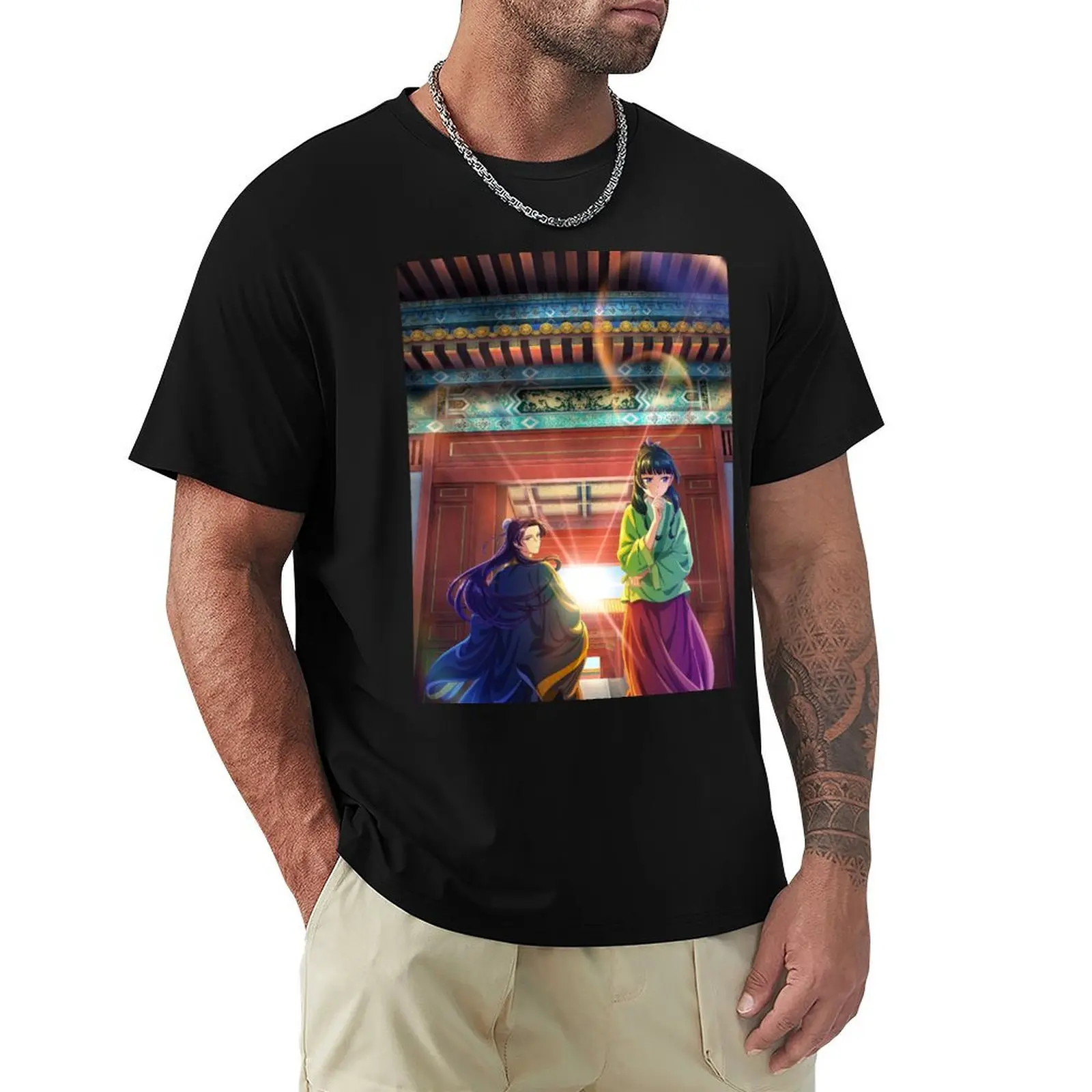 Kusuriya no Hitorigoto T-Shirt Casual Everyday Short Sleeve T-Shirt