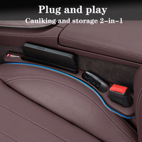 2pcs Car Seat Gap Plug Strip Side Seam Car Gap Filler Leak Proof Seat Gap Storage Organizer for Citroen Xsara Car Accessories