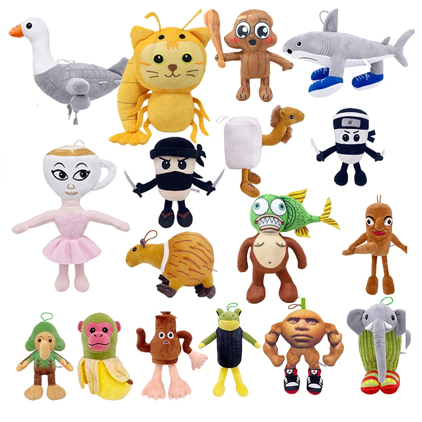 

Game Tungtungtung Sahur Plush Toy Anime Animals Telalaero tralalo SHARK Peluches Stuffed Dolls Birthday Christmas Gifts