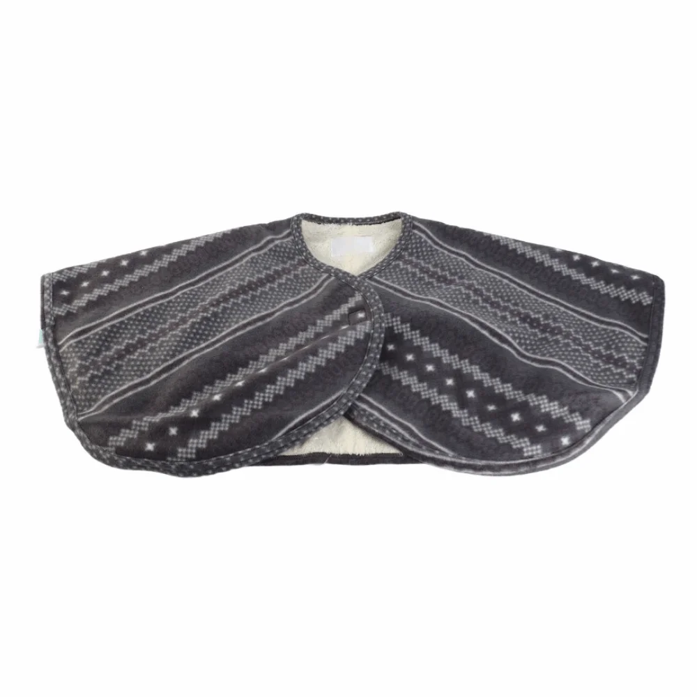 Comfortable Double Sided Shoulder Cape Shoulder Coverage Warm Cape Protective Shawl Outdoor Wear