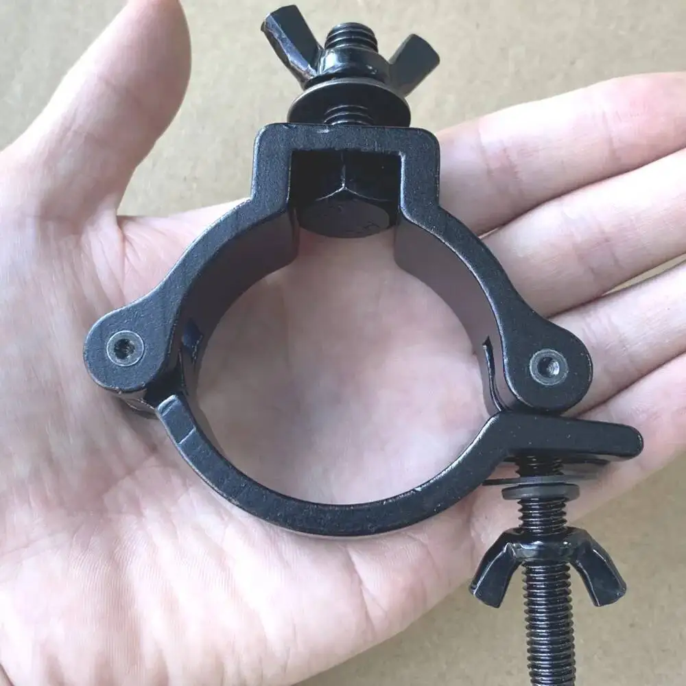 

Алюминиевый зажим 48-51 мм, ферменная трубка, когти, мобильные DJ-сцены, зажимы для освещения сцены, O-крючок, нагрузка для вечеринки, дискотека, светодиодный прожектор, луч, подвижная головка