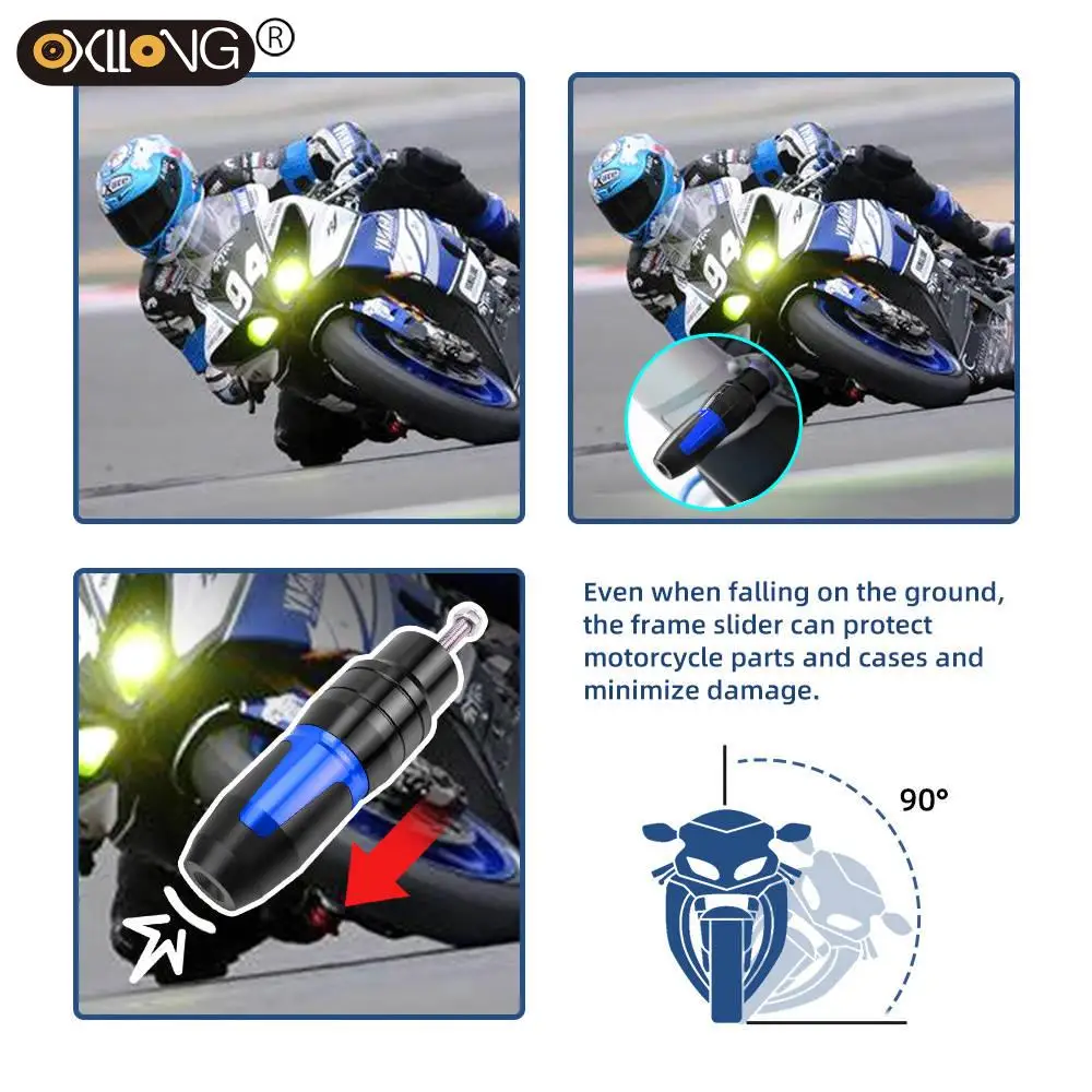 

Crash Pad Motorcycle CNC Aluminum Exhaust Slider for SWM Varez 125 400 2020 2021 2022 2023 Accessories Falling Protection