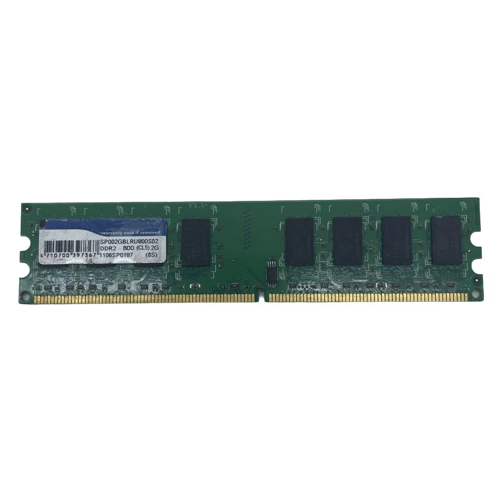 Desktop Computer Memory DDR2 DDR2-800U Fits For POWER GLOBAL INDEX 2GB