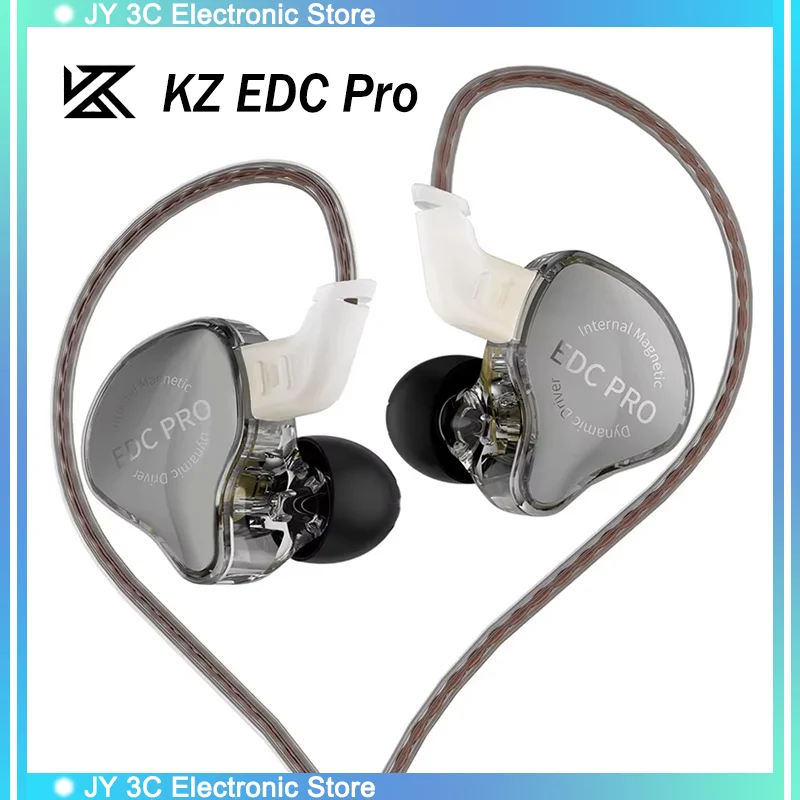 KZ EDC Pro Single-Action Hifi In-Ear Wired Headphones High-Quality Fever-Level Entry Music Game Headphones Gift