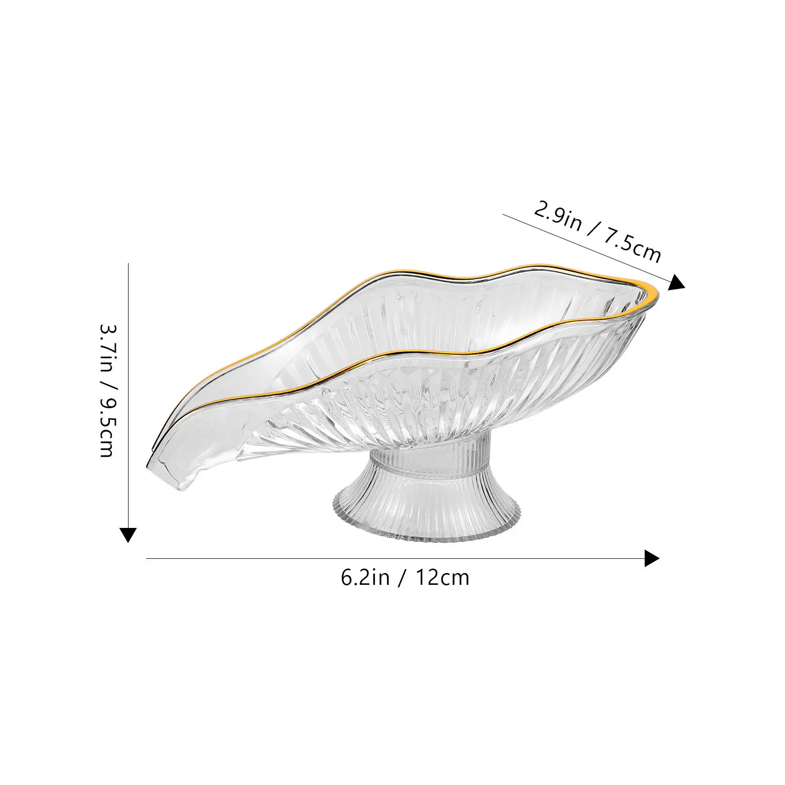 Plastic Self-Draining Soap Dish Holder Cute Lotus Design Smooth Surface Fast Drying Stable Base for Shower Bathroom Vanity