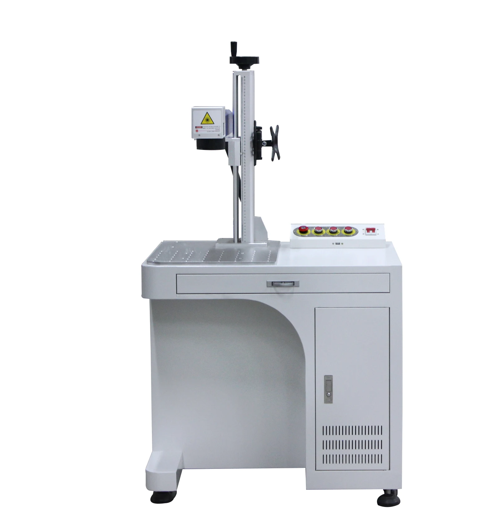 20w 30w 50w Fiber Laser Marking Machine Printing Machine for Metal with Rotary Lazer Logo Engraving Machine