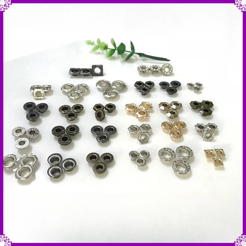 Eyelet Rivet  Round Eyelets Grommets for Making DIY Accessories Multiple Specifications of Hollow Rivet Ring Buckles A# to Y#