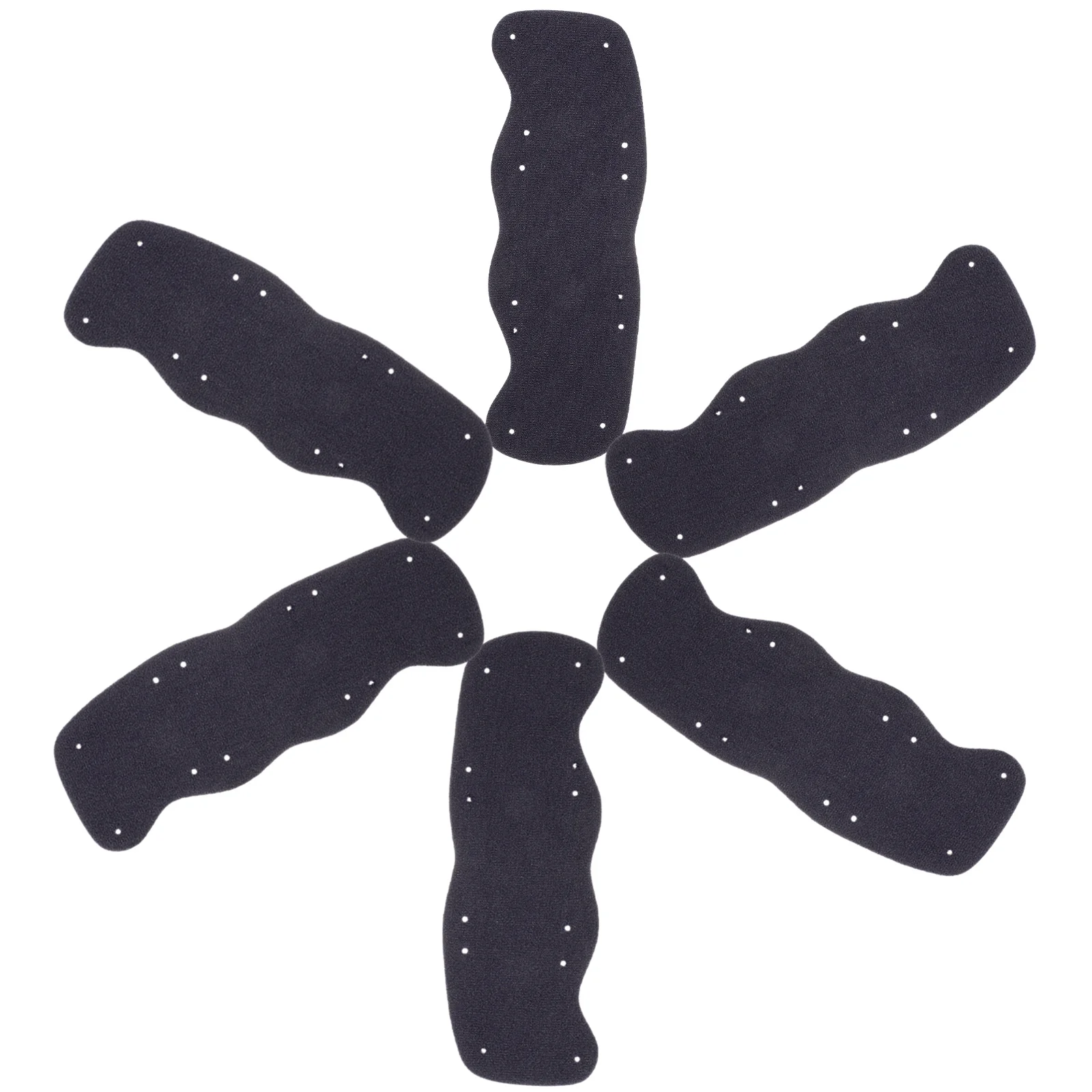 6 Pcs Sweat Towel Sweatband Hard Hat Hats Chin Strap Sponge Absorbing Bands for