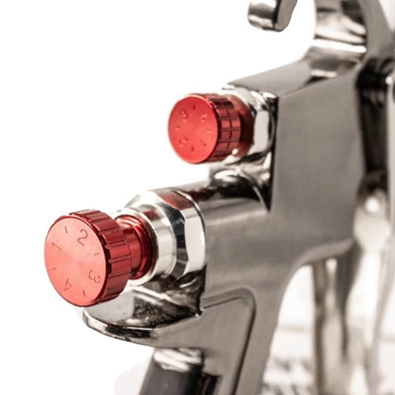 Abkp-arma conjunto completo r500 pistola de pulverização carro com regulador de ar alta atomização baixo rebote topcoat pistola