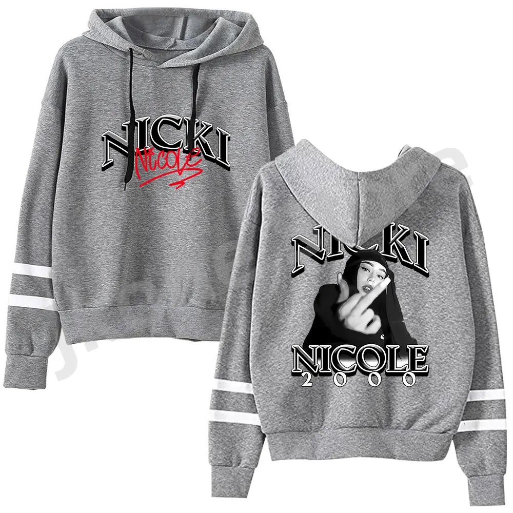 Nicki Nicole ALMA Album Merch Print Women Men Fashion Casual Long Sleeve Streetwear Sweatshirts