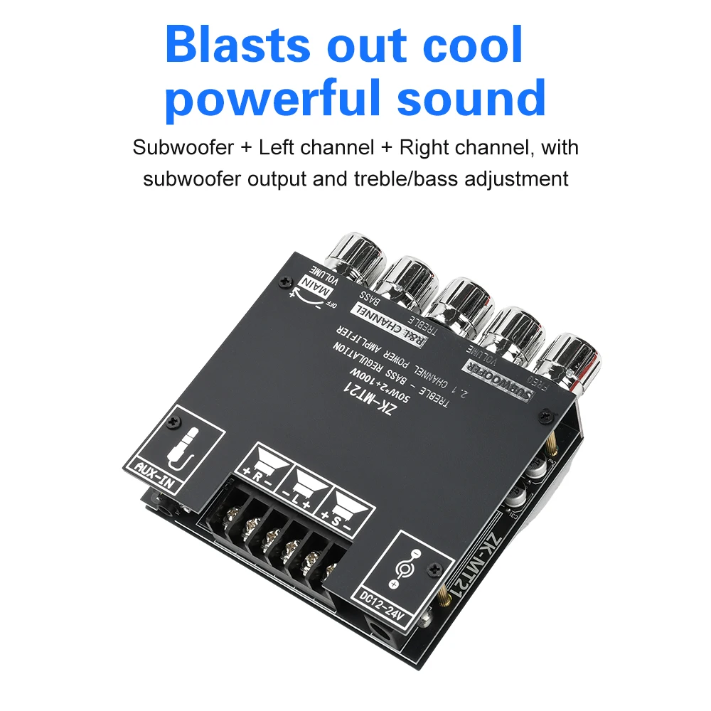 2.1 Channel BL Digital Power Amplifier Module High and Low Tone Super Heavy Subwoofer High Power