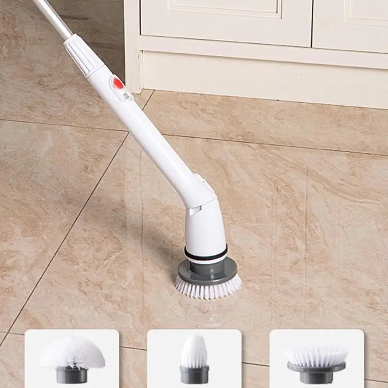 

D7YB Электрическая длинная ручка беспроводная спиновая скрубба