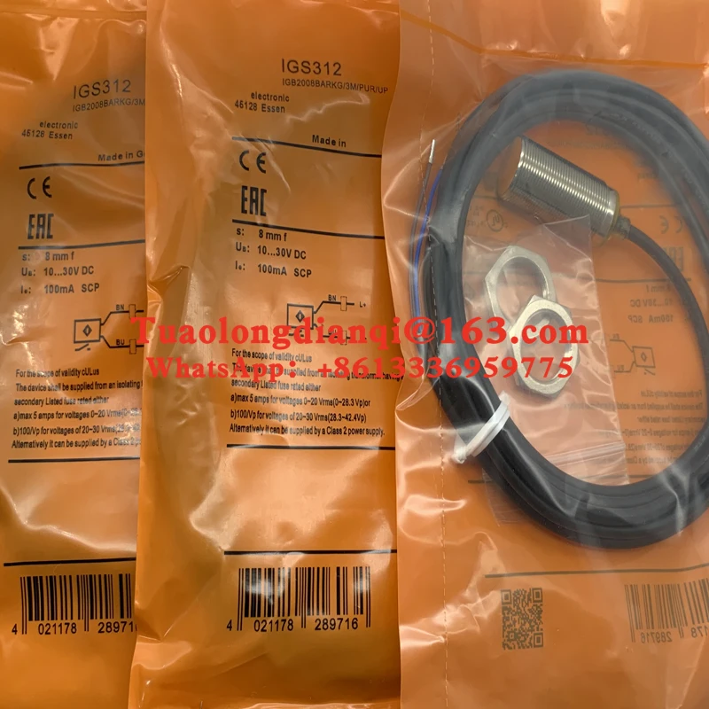 Interruptor do sensor da proximidade, uma garantia do ano, IGS293, IGS300, IGS306, IGS307, IGS308, IGS312, novo, original