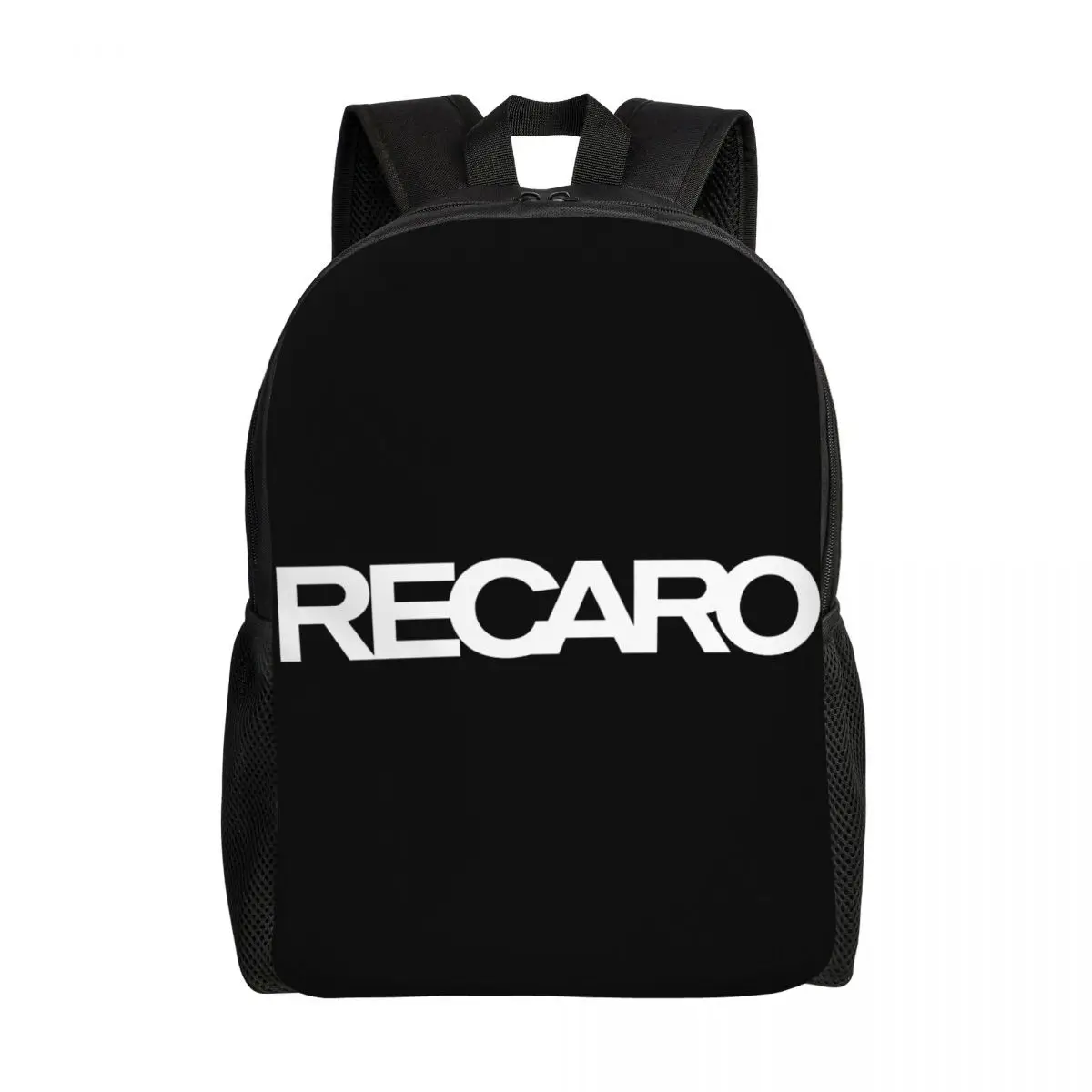 RECARO-mochila con logotipo personalizado para hombre y mujer, morral básico para la escuela y la Universidad