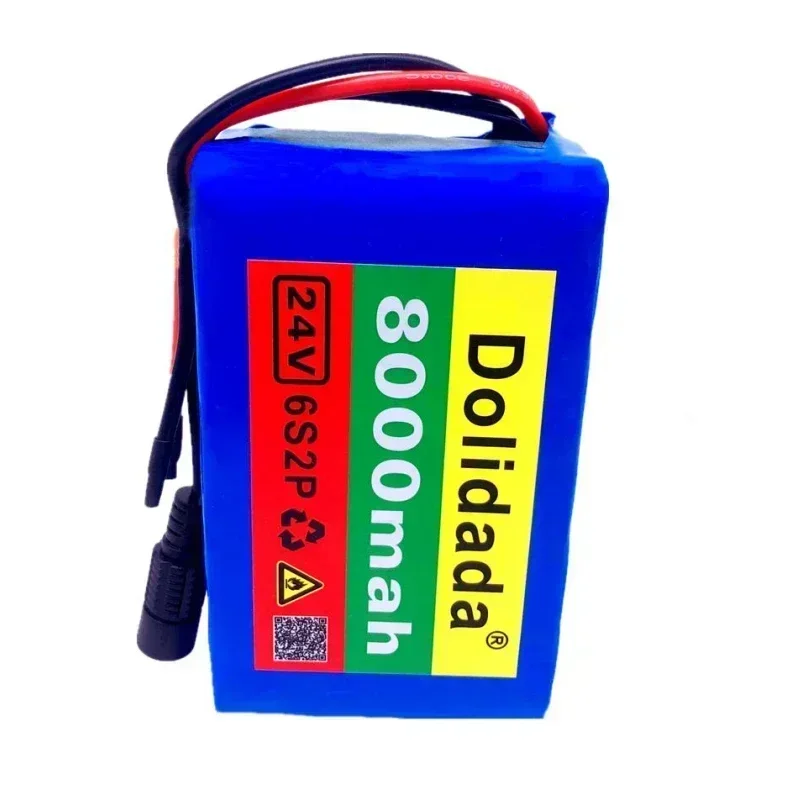 6s2p 24V8Ah 18650 Battery Lithium Battery 25.2v 8000mAh/Electric/Li-ion Battery Pack with + Charger