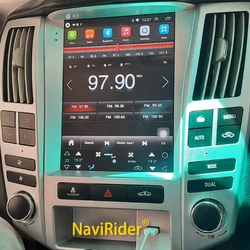 Android14 Car Radio Multimedia Player GPS Navigation For Lexus RX RX300 RX330 RX350 RX400H 2004-2008 Carplay Stereo 4G Head Unit