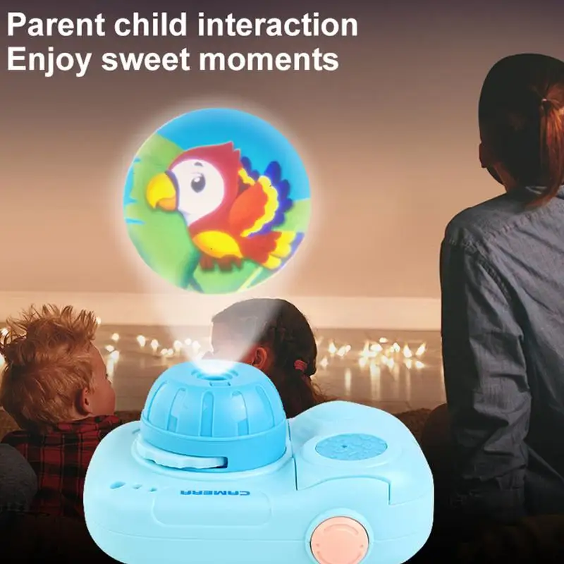 Kids Music Toys Cartoon Camera Projector Toy Early Education Toys Children Sensory Toys For Enhances Fine Motor Skills