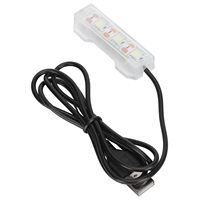 Fish Tank Light Plastic Small Aquarium Plants Light USB LED Desktop Fish Tank Lamp Aquarium Landscape Decorative Lamp Accessory