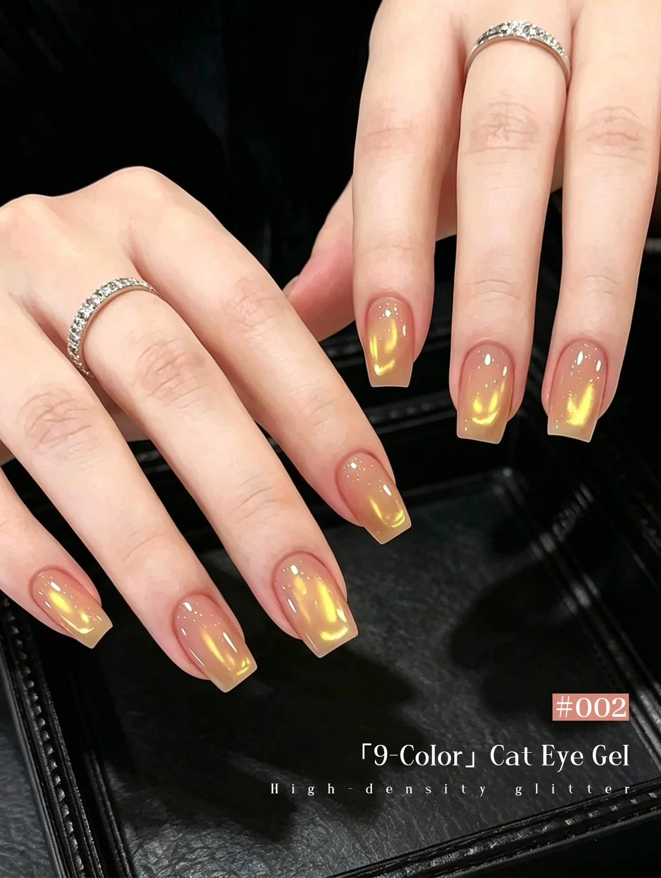9-Farben Katzenauge-Muster Gel-Nagellack Hochpigmentiert Beliebter Halbfester Nagellack für Spezialanwendungen im Nagelstudio – Detail 8