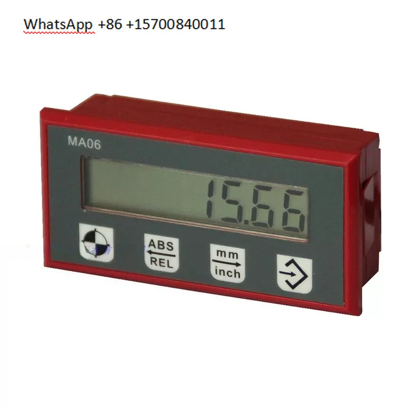 Magnetic grid ruler digital display meter MA06 linear displacement measurement display meter Small size and easy operation