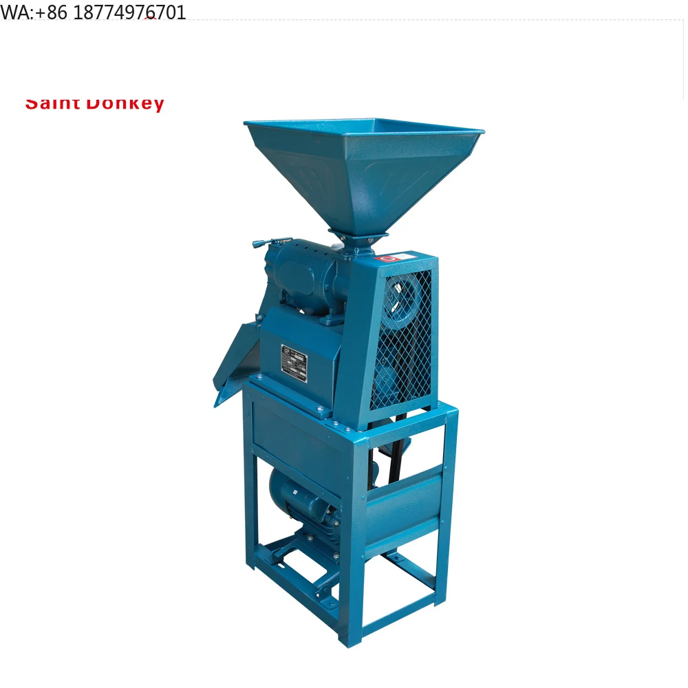 

Электрическая рисообдирочная машина для домашнего использования с двигателем и основными компонентами, б/у