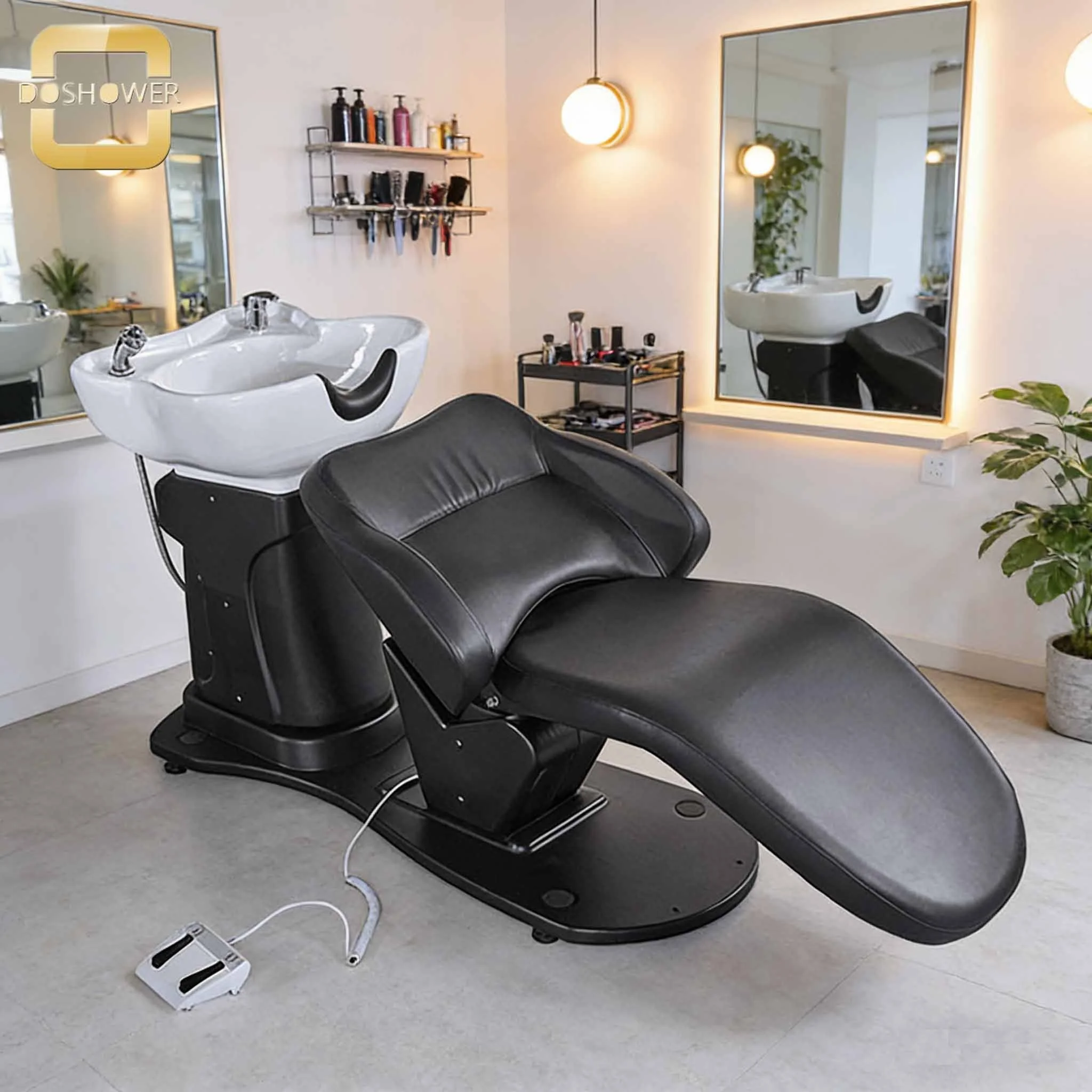 Ergonomic Design of Professional Salon Shampoo Chair