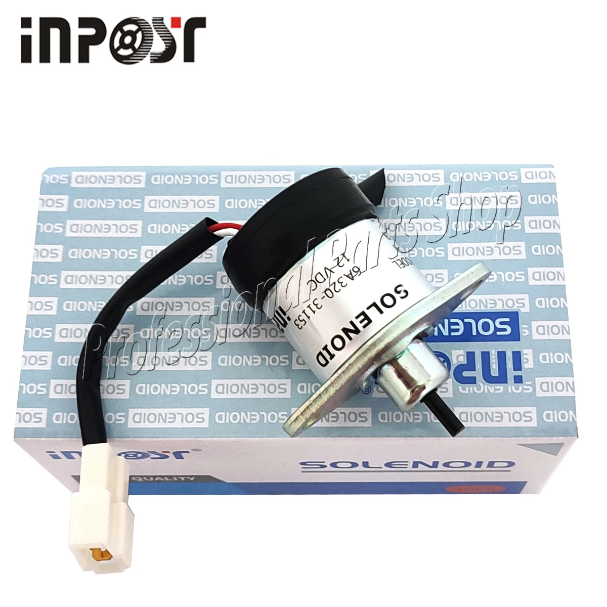 

New 12V 6A320-31153 Stop Solenoid 6A320-31153 For Kubota Tractor F2680E F2690 F2690E F3080 F3680