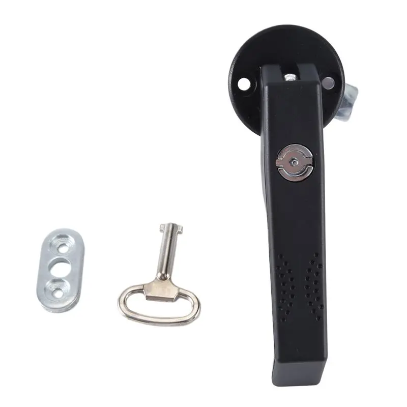 ABNL Can Rotate The Door Lock At Will Metal Door Lock L-Handle Lock For Thick Door Panel Latch Button Locks