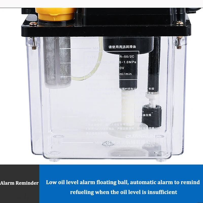 

220 В смазочный насос автоматический смазочный масляный насос 1 л 2 л с манометром электромагнитный смазочный насос с ЧПУ лубрикатор
