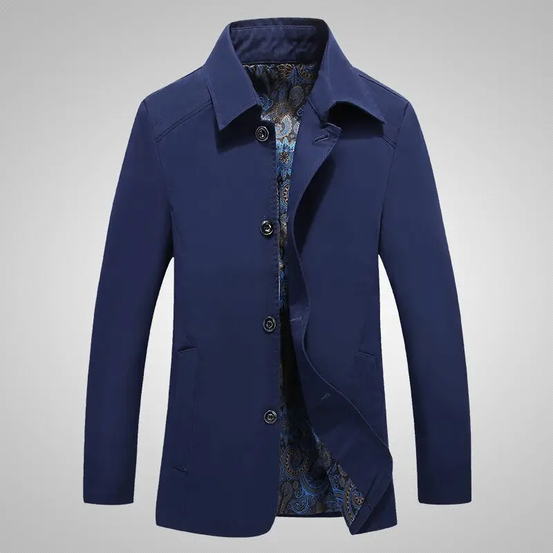 

2024 Spring and Autumn Fashion Trend Solid Color Cargo Jacket Men's Casual Loose Comfortable Windproof Sports High-Quality Coat